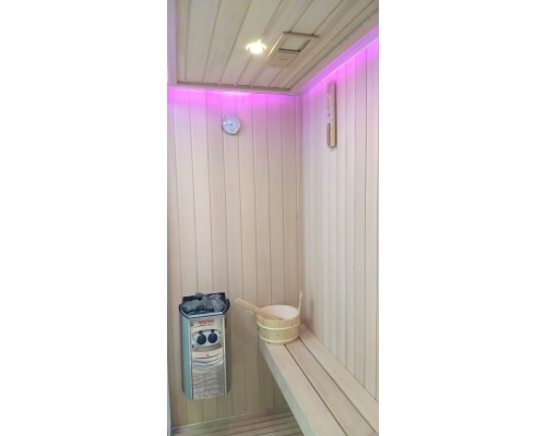 Кабина с финской сауной FRANK F914R правосторонняя 150x120 см