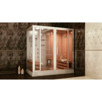 Кабина с финской сауной FRANK F914R правосторонняя 150x120 см