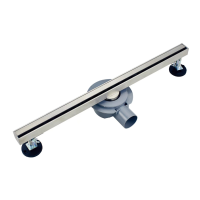 Душевой трап 60 см Wonzon&Woghand, Брашированный никель WW-65406M-BR