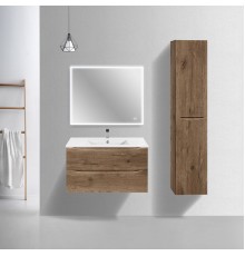 База под керамическую раковину Vincea Mia Slim 900 подвесная 2 ящика Soft close V.Oak