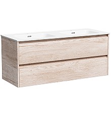 Тумба под раковину Sancos Libra 120 LB120-2EG подвесная Дуб галифакс натуральный