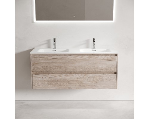 Тумба под раковину Sancos Libra 120 LB120-2EG подвесная Дуб галифакс натуральный