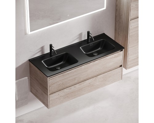 Тумба под раковину Sancos Libra 120 LB120-2EG подвесная Дуб галифакс натуральный