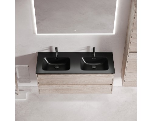 Тумба под раковину Sancos Libra 120 LB120-2EG подвесная Дуб галифакс натуральный