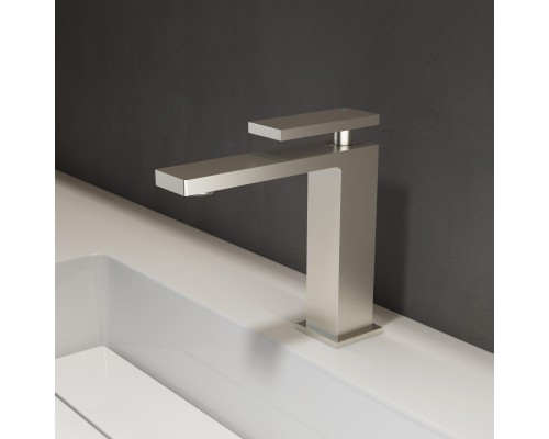 Смеситель для раковины Vincea Dice VBF-2DS1BN однорычажный, сатин