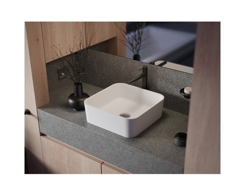 Раковина накладная Whitecross Garnet белый матовый