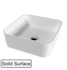 Раковина накладная Whitecross Garnet белый матовый