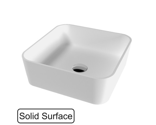 Раковина накладная Whitecross Garnet белый матовый