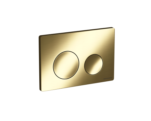 Кнопка смыва Ceramicanova Balance, брашированное золото
