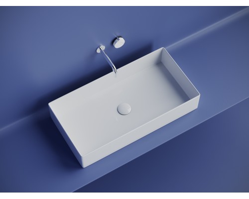 Раковина накладная Ceramicanova 701x361x130, белый