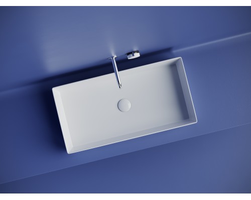 Раковина накладная Ceramicanova 701x361x130, белый