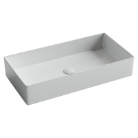 Раковина накладная Ceramicanova 701x361x130, белый