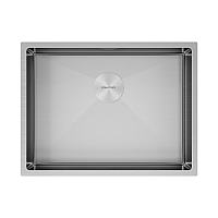 Мойка для кухни Paulmark NEXT-580 PM215844-BS брашированная сталь 580х440