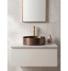 Раковина ALTROBAGNO Луна (Luna) 001004 BrAn из нержавеющей стали