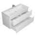 Тумба под раковину 100 см, Uperwood Tanos, белая матовая
