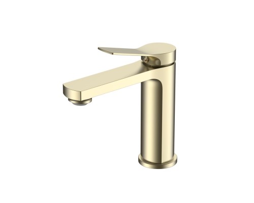 Смеситель для раковины Vincea Arco VBF-4AR01BG, брашированное золото