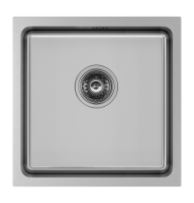 Кухонная мойка Paulmark Lassan 44 PM304444-BS Брашированная сталь