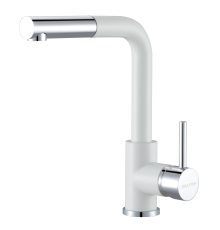 Смеситель для кухни Paulmark Kassel белый матовый Ka214311-431