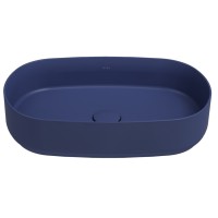 Раковина ISVEA Infinity накладная 550x360x120 синий матовый 10NF65055SV-2Z