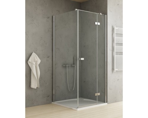 Душевое ограждение NEW TRENDY REFLEXA R 110x80x200 хром