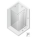Душевое ограждение NEW TRENDY REFLEXA R 110x80x200 хром