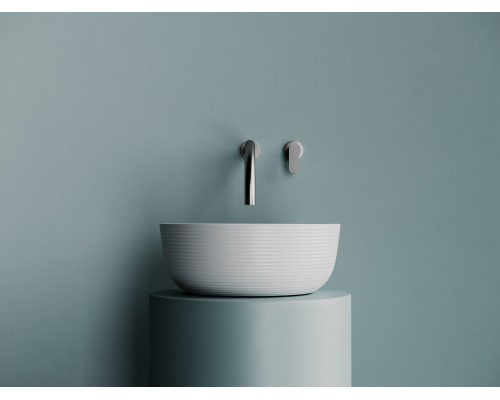 Раковина накладная Ceramicanova 356x356x135, белый матовый