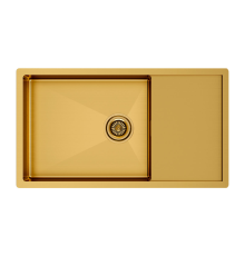 Кухонная мойка Paulmark Wing 78 PM217844-BG Брашированное золото