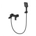 Смеситель для ванны с душем Wonzon&Woghand, Черный матовый