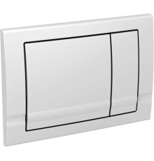 Панель смыва с двумя клавишами Schwab Riva Duo Mini, матовый хром