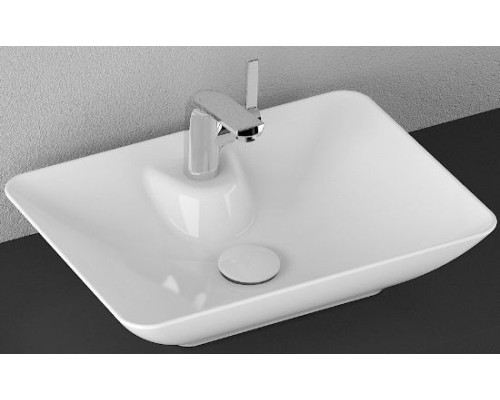 Раковина ISVEA SistemaY Clear накладная 525x395x147 белый 10SY50052SV