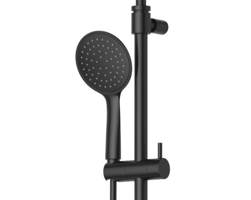 Душевая система Cezares Leaf LEAF-CDA-25-L-NOP Черная матовая