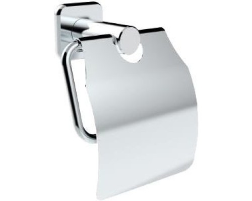 Держатель для туалетной бумаги с крышкой Wonzon&Woghand, Хром