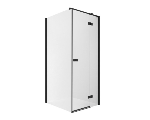 Душевое ограждение NEW TRENDY REFLEXA BLACK R 100x110x200 черный