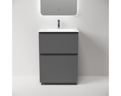 Тумба под раковину Напольная Sancos Folk Floor 59 FL60FGS Grey soft