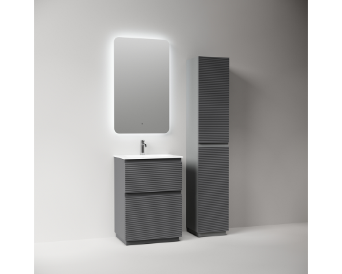 Тумба под раковину Напольная Sancos Folk Floor 59 FL60FGS Grey soft