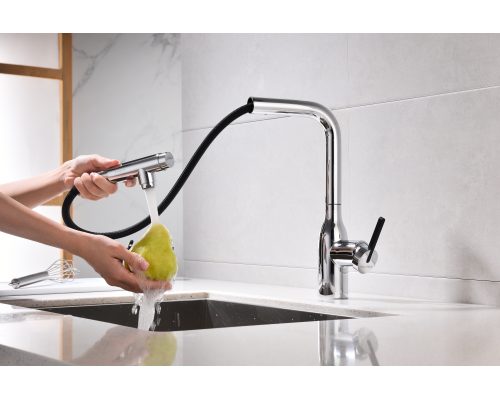 Смеситель для кухни Paulmark Viper Vi213105-CR Хром