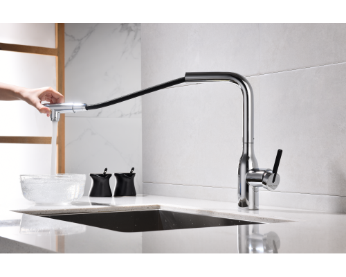 Смеситель для кухни Paulmark Viper Vi213105-CR Хром