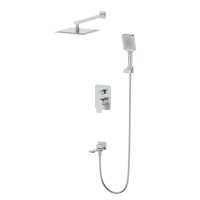 Душевая система встраиваемая Wonzon&Woghand DIAMOND, Брашированный никель WW-88939011-BN