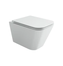 Унитаз подвесной Ceramicanova Пьетро (Pietro), торнадо, 52x35x35, белый