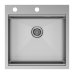 Кухонная мойка Paulmark Kroner-PRO 51 PM705151-BS Брашированная сталь