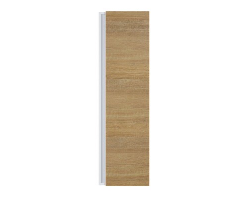 Шкаф-пенал подвесной Uperwood Barsa 35х28х120 см, белый/дуб сонома