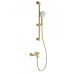 Смеситель для ванны с душевым гарнитуром Wonzon&Woghand, Брашированное золото