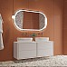 Зеркало Cezares Giubileo 150 CZR-SPC-GIUBILEO-1500-800-TCH-WARM с подсветкой с сенсорным выключателем и подогревом