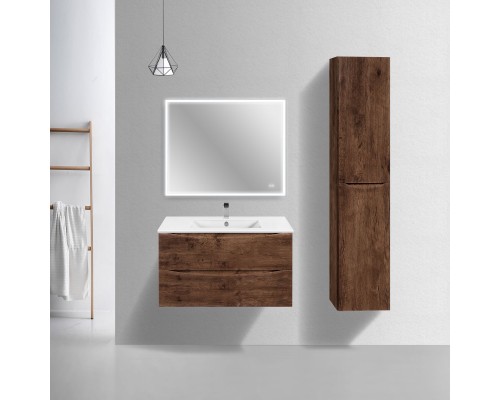 База под керамическую раковину Vincea Mia Slim 900 подвесная 2 ящика Soft close R.Wood