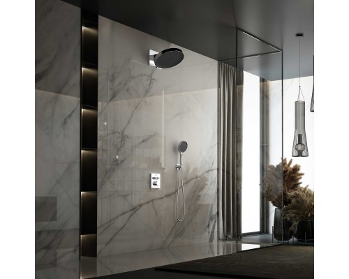 Душевой комплект Vincea Inspire VSFW-3I21MT3CH встраиваемый, термостат, 2 режима, хром