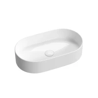 Раковина накладная Ceramicanova Элетра (Elettra) 520x300x114, белый