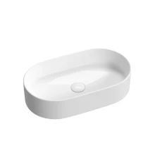 Раковина накладная Ceramicanova Элетра (Elettra) 520x300x114, белый