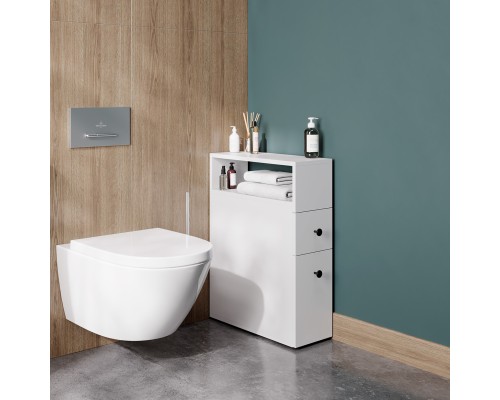 Шкаф-пенал Onika Кроун 20 напольный, белый