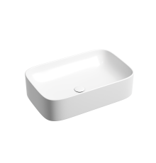 Раковина-чаша накладная Ceramicanova Белый матовый Element 605x380x150