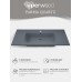 Раковина для ванной 86 см, Uperwood Parma Quartz, серая матовая, "бетон"